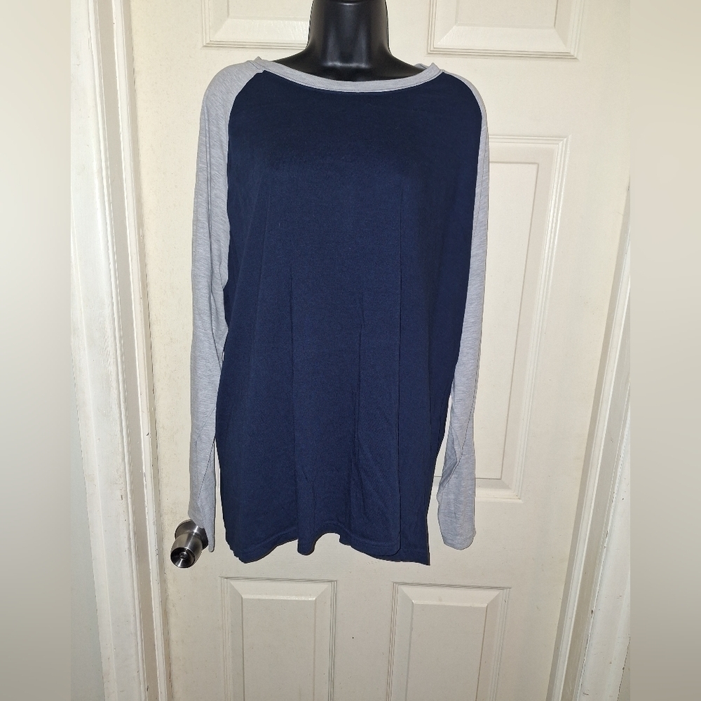Hanes long sleeve T-shirt raglan sleeve 2XL